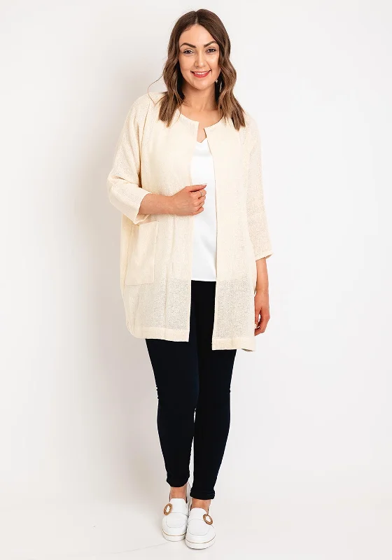 Masai Jarmis Textured Cardigan, Whitecap Women's cycling jackets