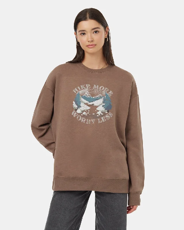 Hike More Oversized Crew Women’s Oversized Hoodie