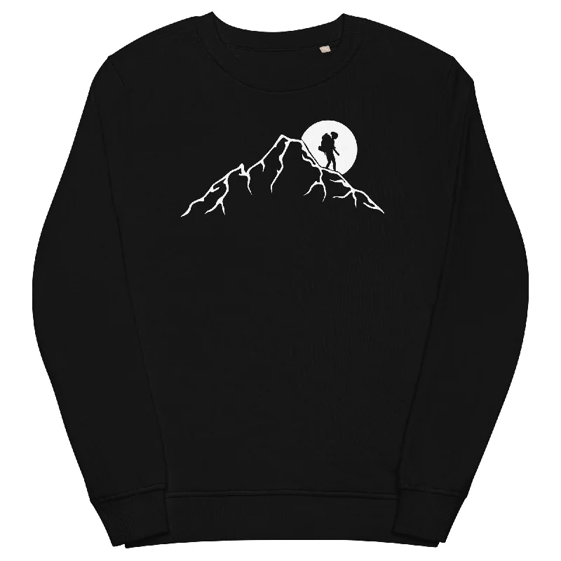 Berge - Wandern - (18) - Unisex Premium Organic Sweatshirt Sporty Sweatshirts for Women