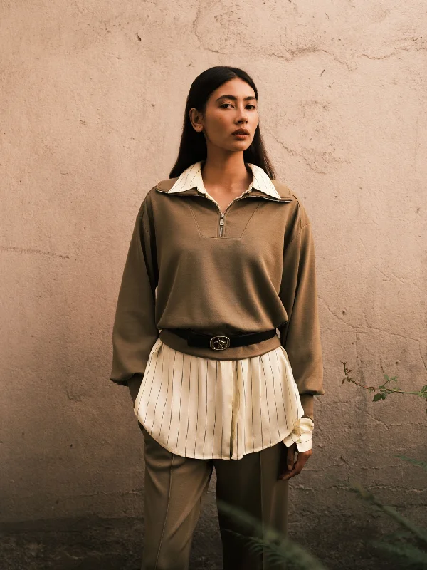 Modal utility sweatshirt
