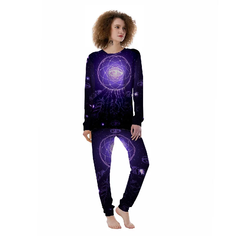 Dream Catcher Constellation Native Print Women's Pajamas Elegant pajama sets