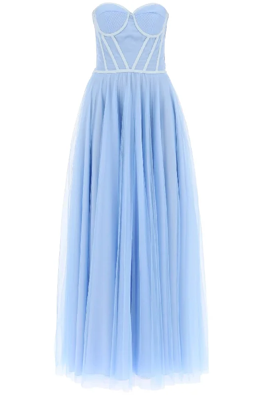 Maxi Tulle Bustier Gown  - Celeste Preppy maxi dresses