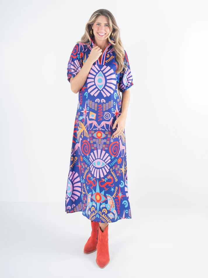 EMILY MCCARTHY Poppy Maxi - Amethyst Budget-friendly maxi dresses