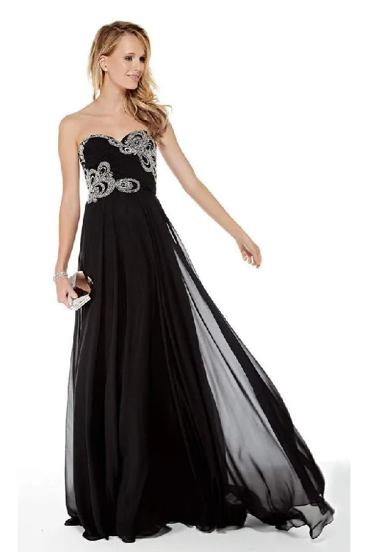 Alyce Paris - 5003SC Beaded Sweetheart A-Line Evening Dress Tiered unclassified dresses