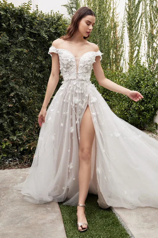 Cinderella Divine A1038W: Enchanting Gown for Unforgettable Occasions A-line unclassified dresses