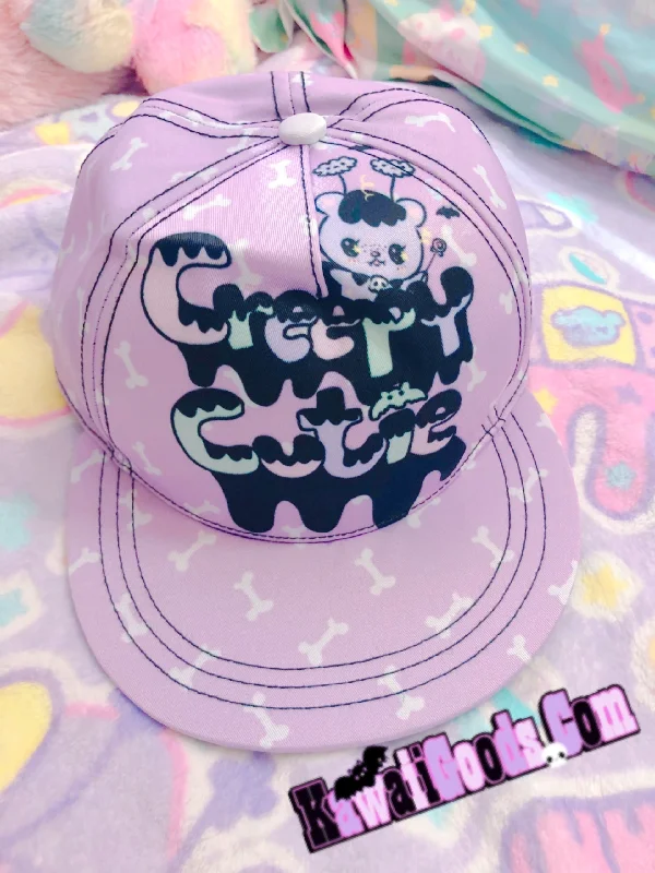 Creepy Cutie Hat, Pastel Goth Hat (Made to Order) Ruched unclassified dresses