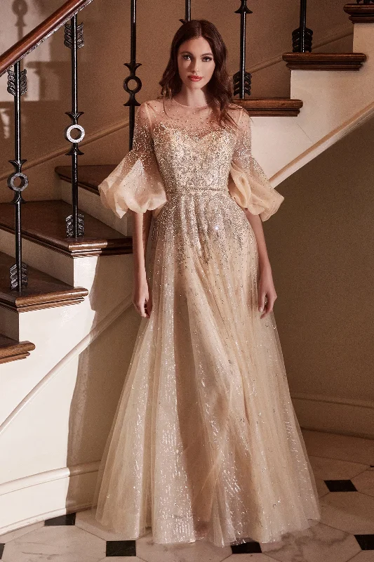 **Enchanting Bridal Vision: Cinderella Divine B703** Long sleeve unclassified dresses