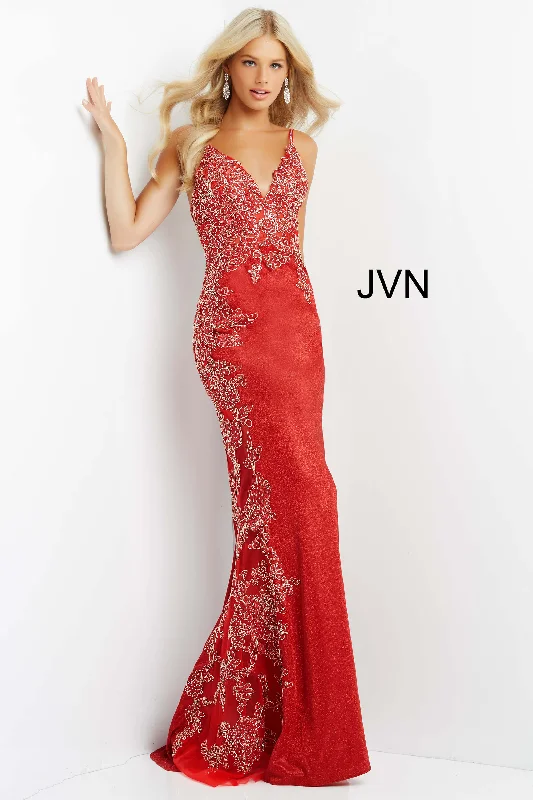 Fitted Embroidered Prom Dress By Jovani -JVN2205 Sequin unclassified dresses