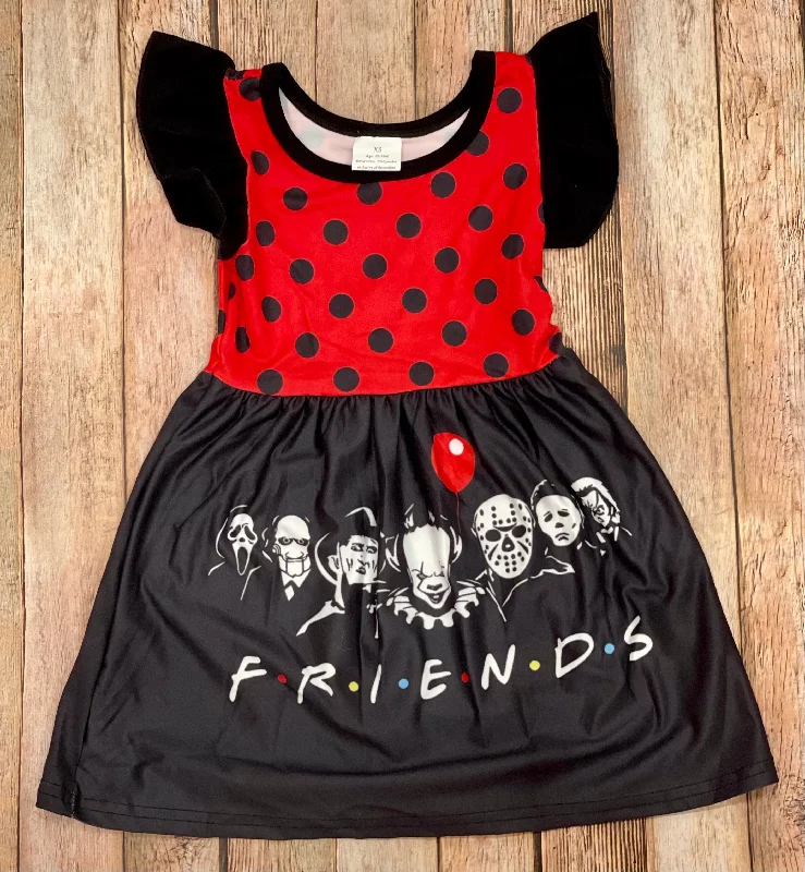 Horror Friends Dress Sequin unclassified dresses