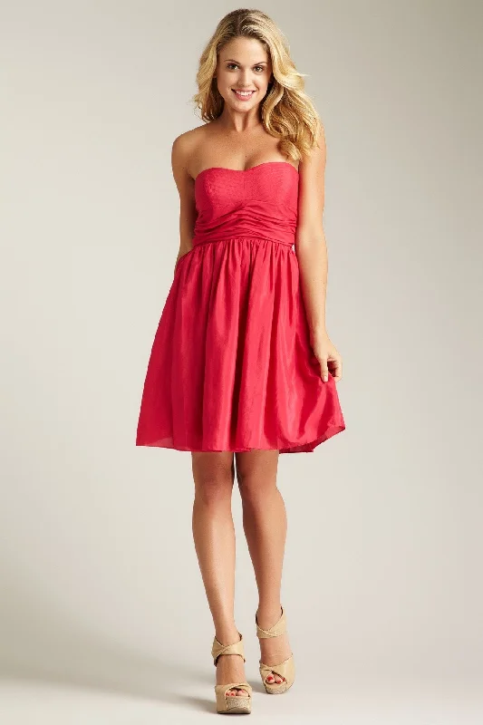 Jessica Simpson - Strapless Sweetheart A-Line Dress JS2X3879SC Cotton unclassified dresses