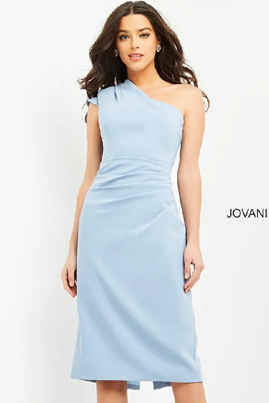 Knee Length Ready To Wear Dress By Jovani -06835 Elegant evening unclassified dresses