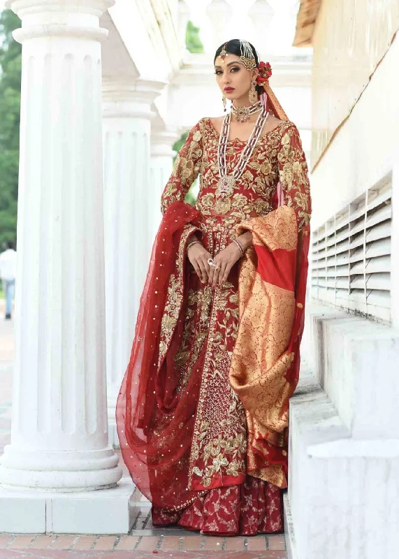 Latest Red Lehenga With Gown Pakistani Bridal Dress Plus size unclassified dresses