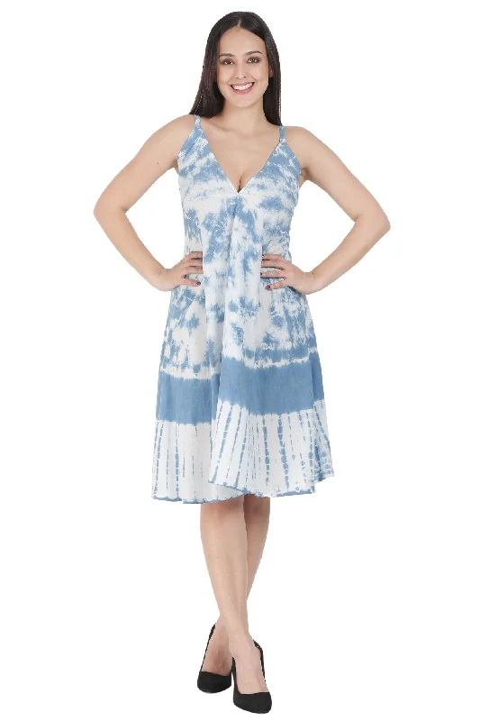 Organic Tie Dye Dress LTD-681 Sleeveless unclassified dresses