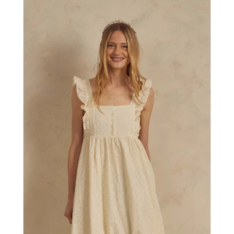 Lucy Dress | Ivory Eyelet Budget-friendly unclassified dresses