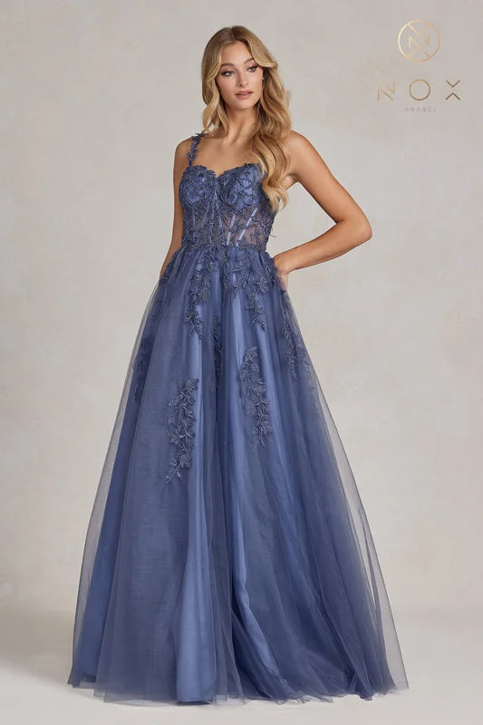 Nox Anabel: The Enchanting Prom Dress for a Captivating Entrance Silk unclassified dresses