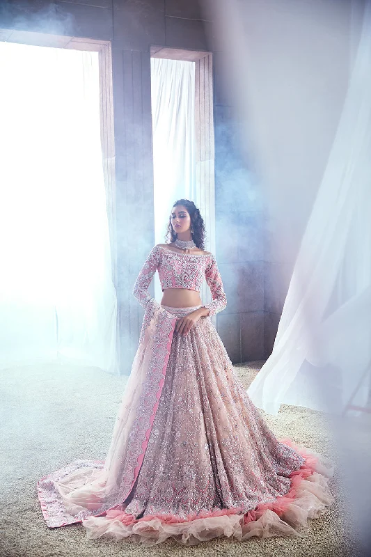 Pakistani Bridal Dress Pink Lehnga Choli Latest collection Short unclassified dresses