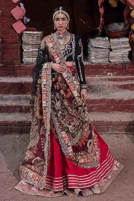 Traditional pink and Black Pakistani Bridal Dress Everyday wear unclassified dresses