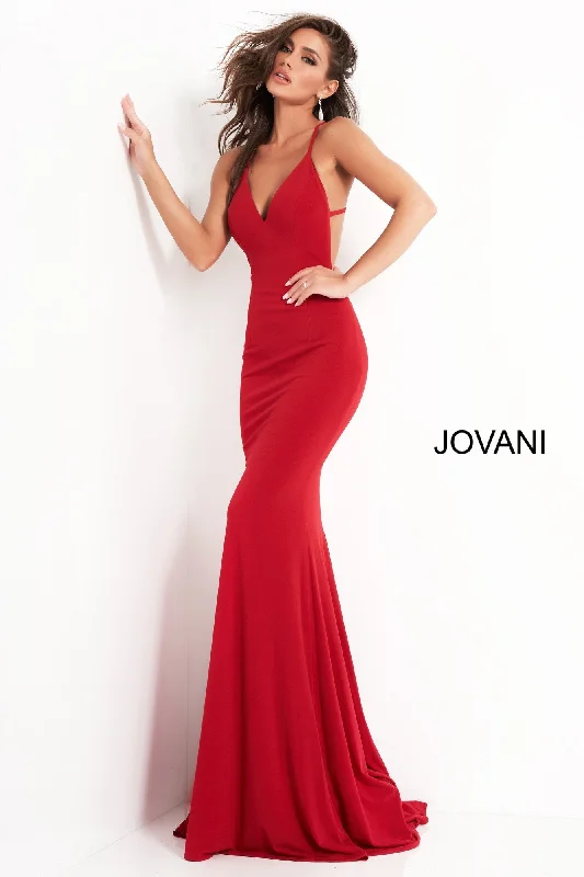 V Neckline Fitted Prom Dress By Jovani -00512 Elegant evening unclassified dresses