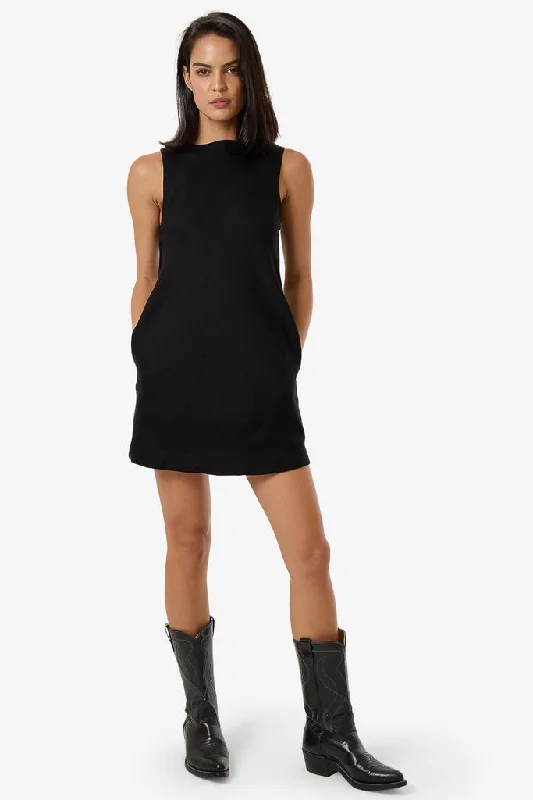 Thrills Ember Arianna Mini Dress Black Basic Mini Skirt