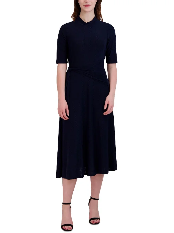 Womens Jersey Tie Waist Maxi Dress Comfortable Maxi Skirt