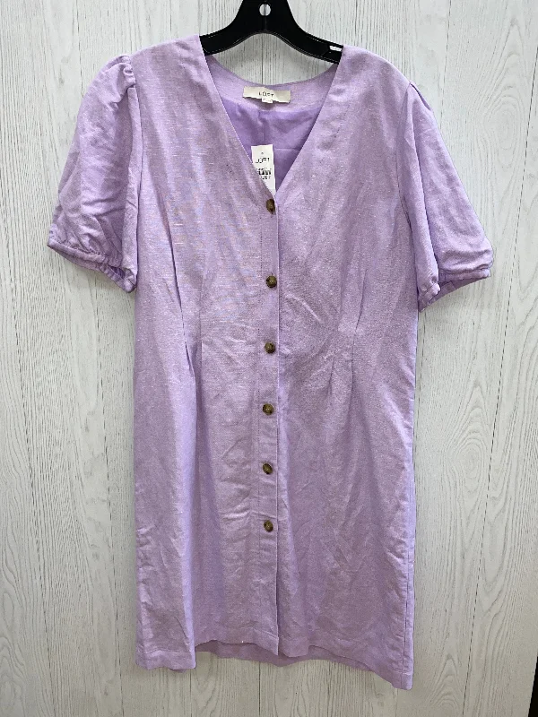 Lilac Dress Casual Midi Loft, Size 12 Elegant Midi Skirt